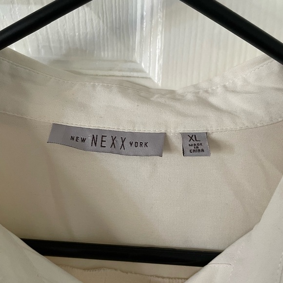 Creamy Silk Button Down - Picture 2 of 5